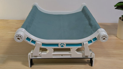 Computer Cat Hammock | Pet Bed for PC or Mac Owners, Unique Desktop Cat Bed