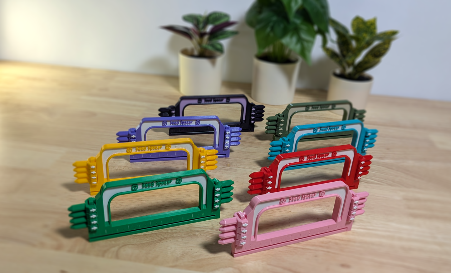 Adjustable Seed Spacer for the Garden